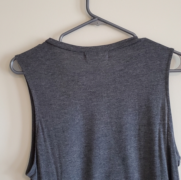 Forever 21 sleeveless Large Gray Top NWOT - Picture 7 of 9